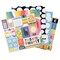 American Crafts Double-Sided Paper Pad 12"X12" 24/Pkg-Black Foil, Whatevs